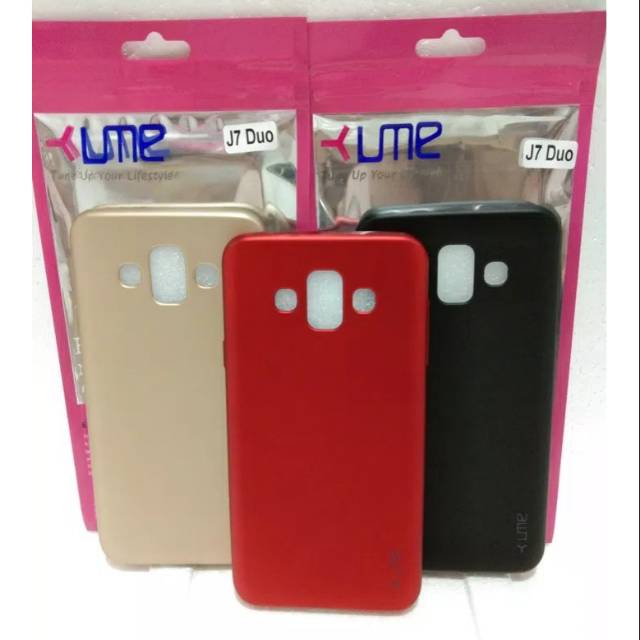 ume softcase emerald series Samsung J7 Duo case cover casing