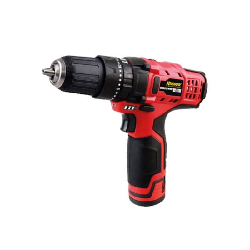 Bor Listrik Tanpa Kabel Krisbow 10 Mm 12v