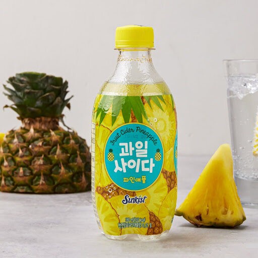 

SUNKIST FRUIT CIDER PINEAPPLE 380GR