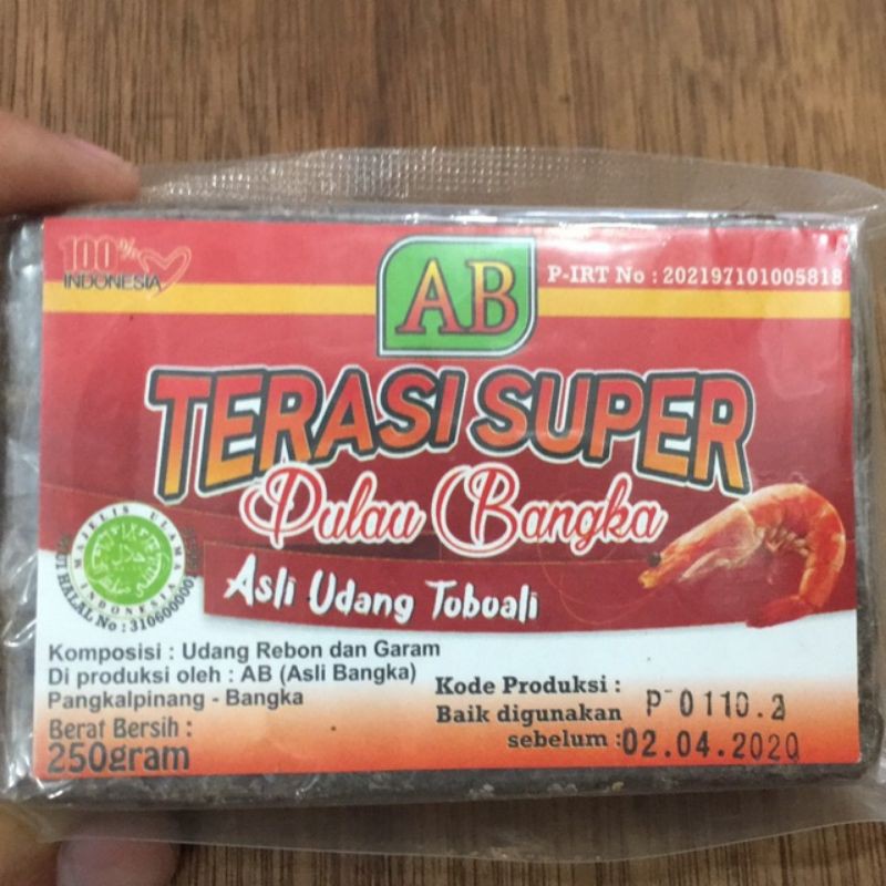 

terasi udang super
