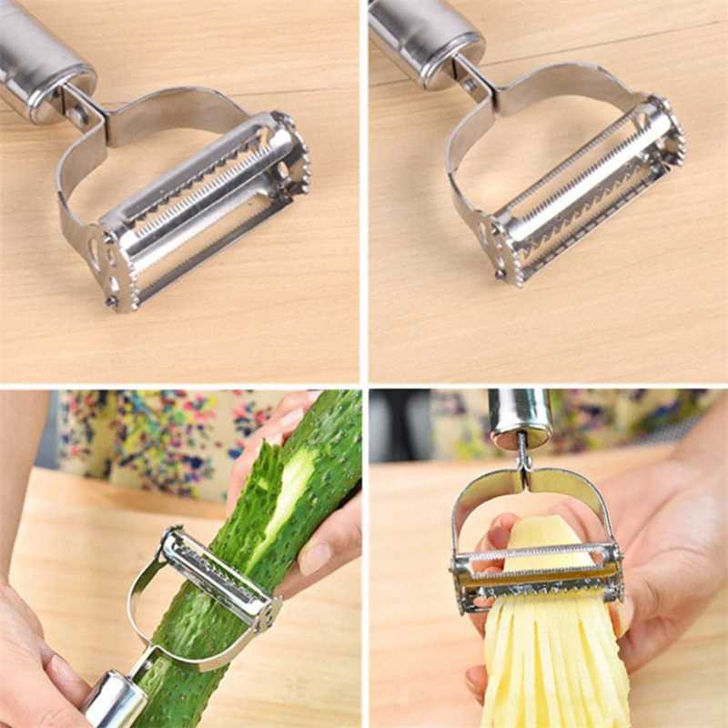 Chodosimee Pisau Pengupas Buah Sayur Peeler Multifunction