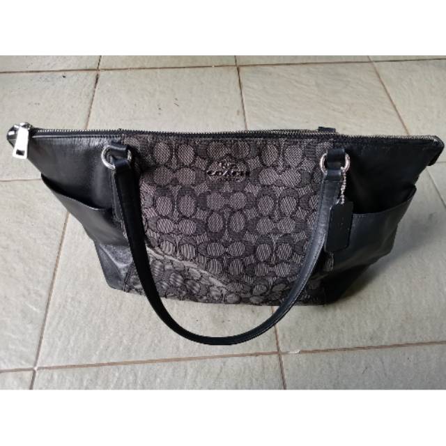 COACH AVA CANVAS BAG ORIGINAL 100%