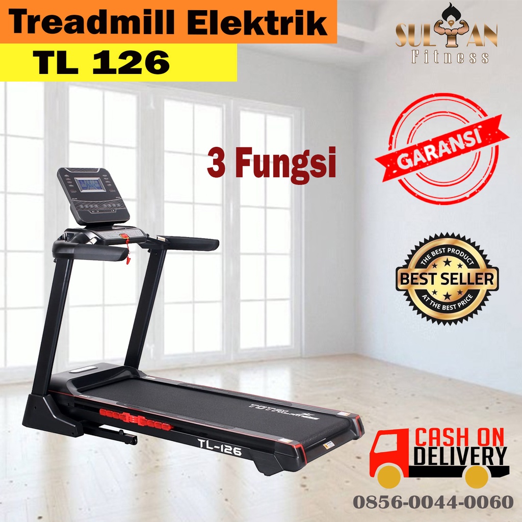 Jual Alat Olahraga Rumahan Treadmill Elektrik Autoincline Tl Hp Alat Fitness Lari Shopee