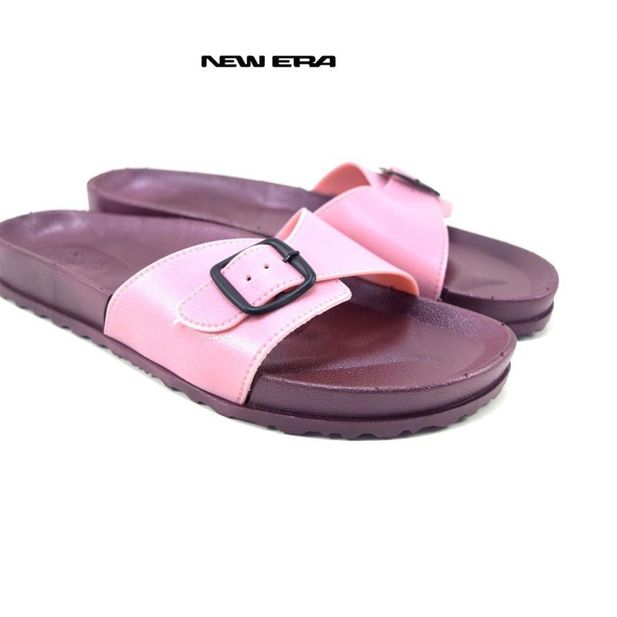 BB NEW ERA LB 12015 B Sandal Karet Wanita Slop