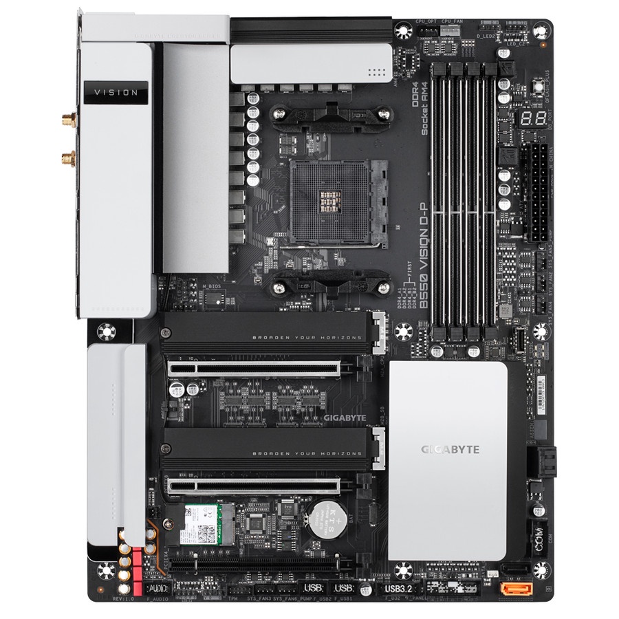 MOTHERBOARD Gigabyte B550 VISION D-P | Motherboard AMD AM4 B550 ATX