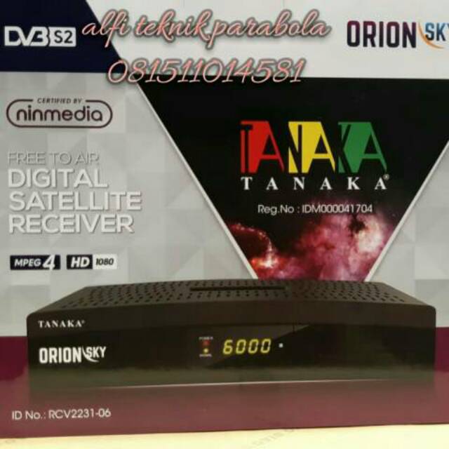 Receiver rekomendasi ninmedia OrionSky