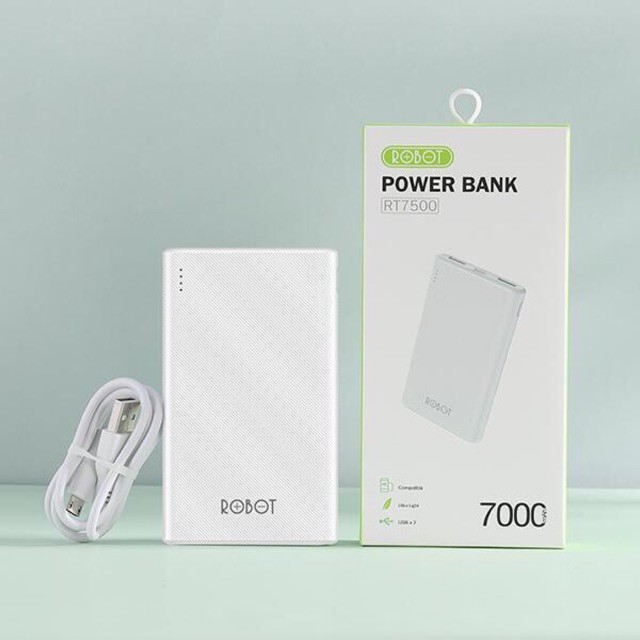Powerbank Power Bank Robot RT7500 7000 mah