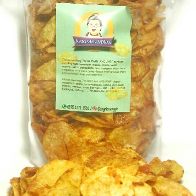 

keripik kentang andung 500gram