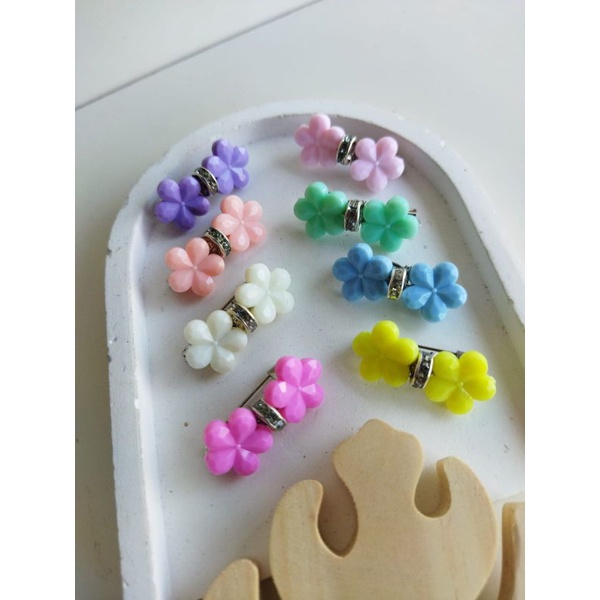 Bros dagu bunga bunga / Bros Hijab akrilik