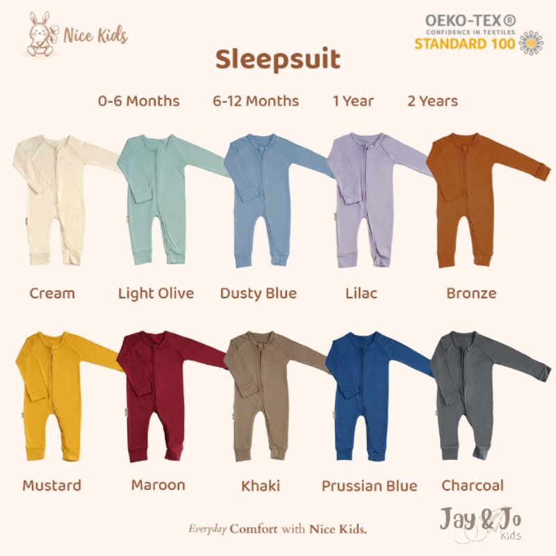 Nice Kids - Sleepsuit (Baby Sleepsuit)