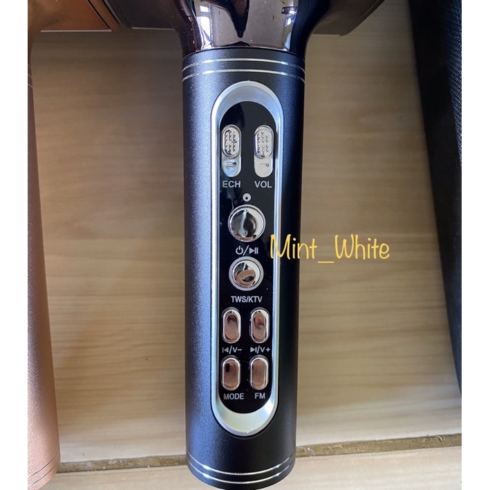 Mic Karaoke KD-09s / Microphone  Bluetooth Kdch-09s / Microphone Kdch Portable bisa Turn off suara Vocal / Smule / Streaming Mik Nyanyi