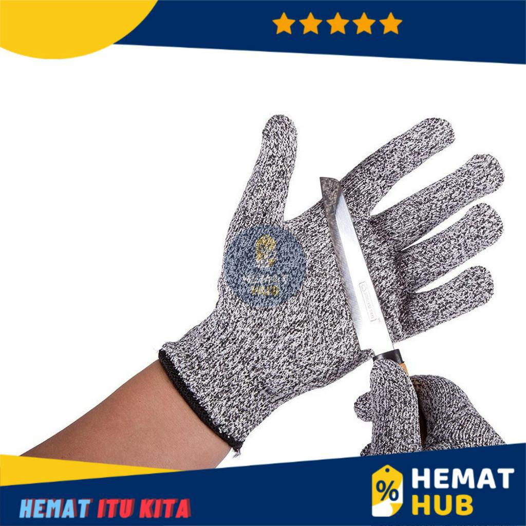 Sarung Tangan Anti Gores Keselamatan Tahan Goresan Pisau Safety Glove Cut Resistant