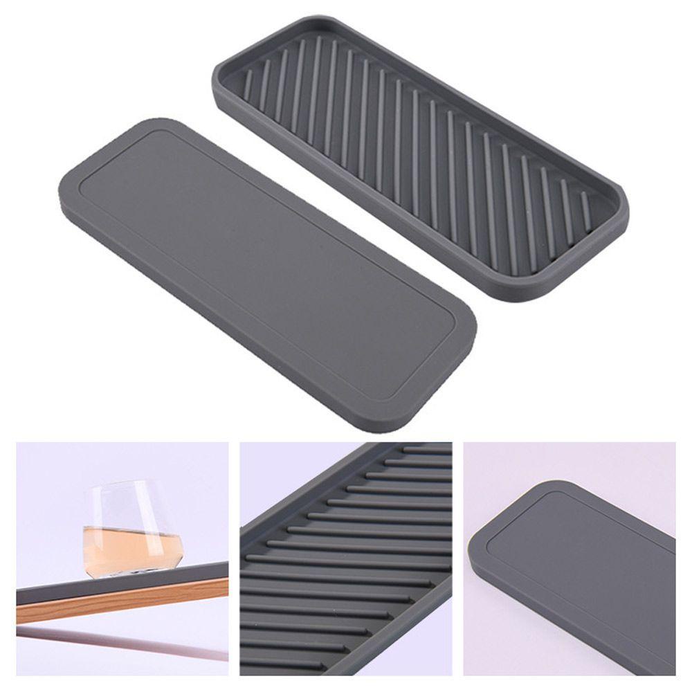 Chookyy Sabun Cuci Piring Silikon Meja Scrubber Sikat Spons Botol Organizer Sink Tray
