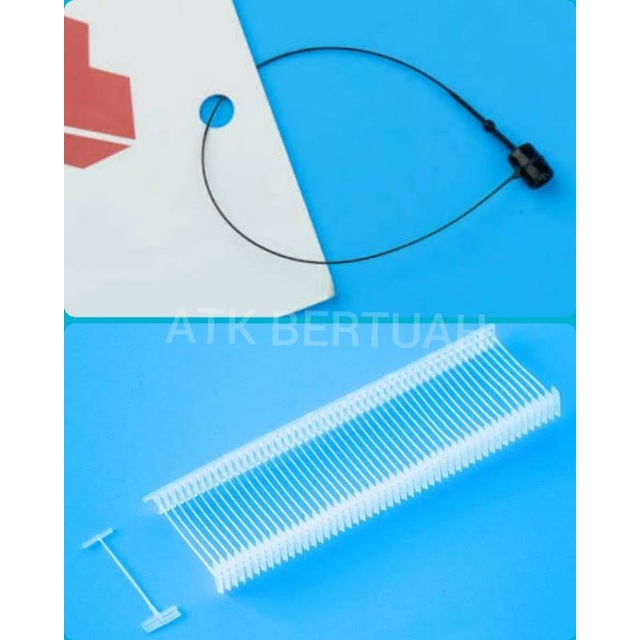 

LOOP LOCK TOP HANG TAG PIN TALI PLASTIK GANTUNG LABEL MEREK