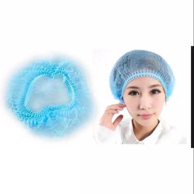 Shower cap / penutup kepala 10pcs