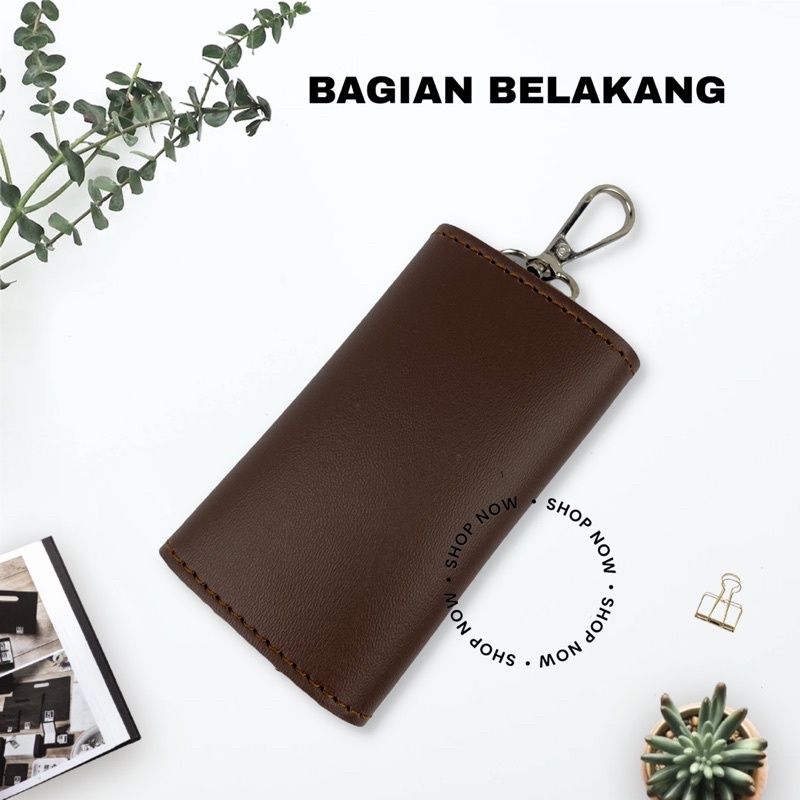 DOMPET KUNCI STNK DAIHATSU DOMPET KUNCI MOBIL KULIT SINTETIS DOMPET STNK LIPAT 3 GANTUNGAN KUNCI MOBIL MUAT STNK