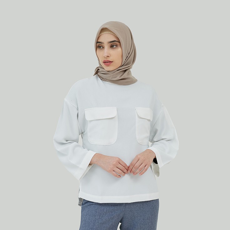 

MFMW "Nandita" Blouse Putih