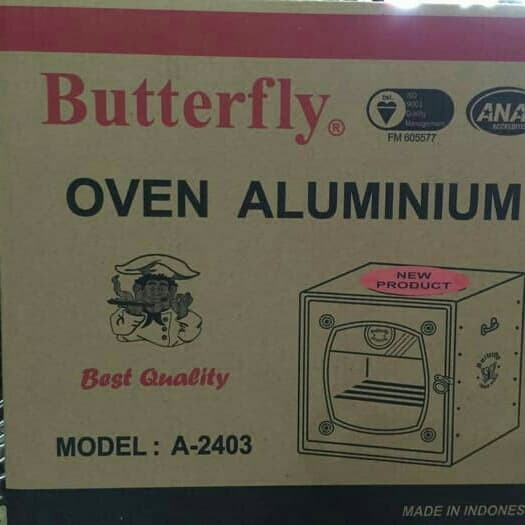 Oven Tangkringan Butterfly No.3