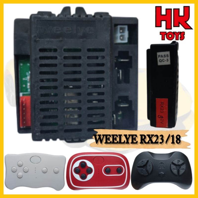 Receiver Set Remot Bluetooth RX18 Mobil Mainan Aki Anak Pliko PMB