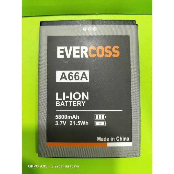 Baterai battery batrai batre Evercoss A66A original