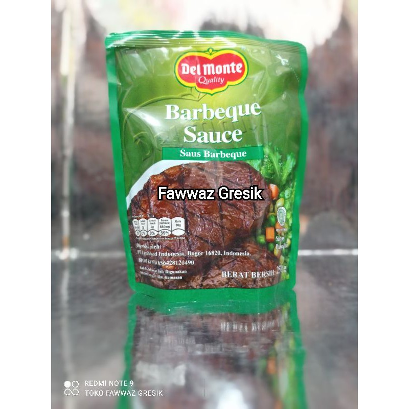 Saos/Sauce Barbeque BBQ Delmonte 250gr / Del Monte Saus Barbeque 250 gr