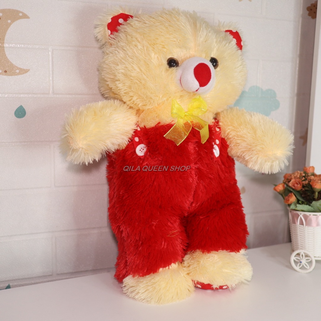 BONEKA TEDDY BEAR JOJON M TERLARIS BISA COD