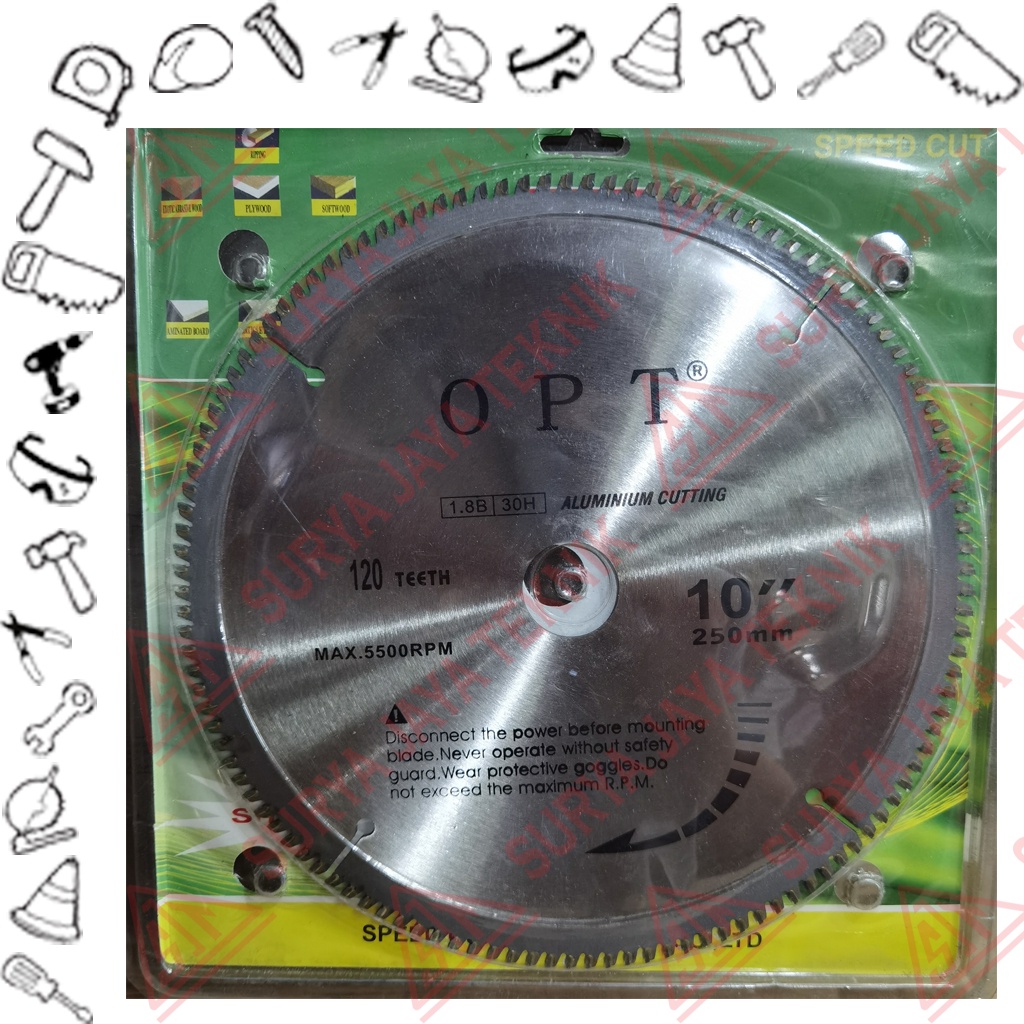 OPT Mata Potong Alumunium / Saw Blade 6 Inch
