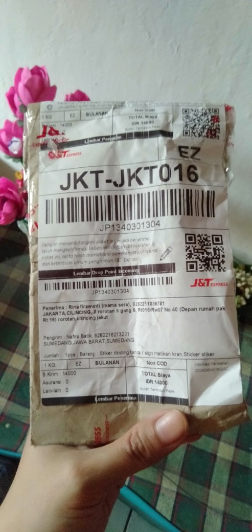 Sticker Stiker Dinding Tanda Sign Buanglah Sampah Pada Tempatnya