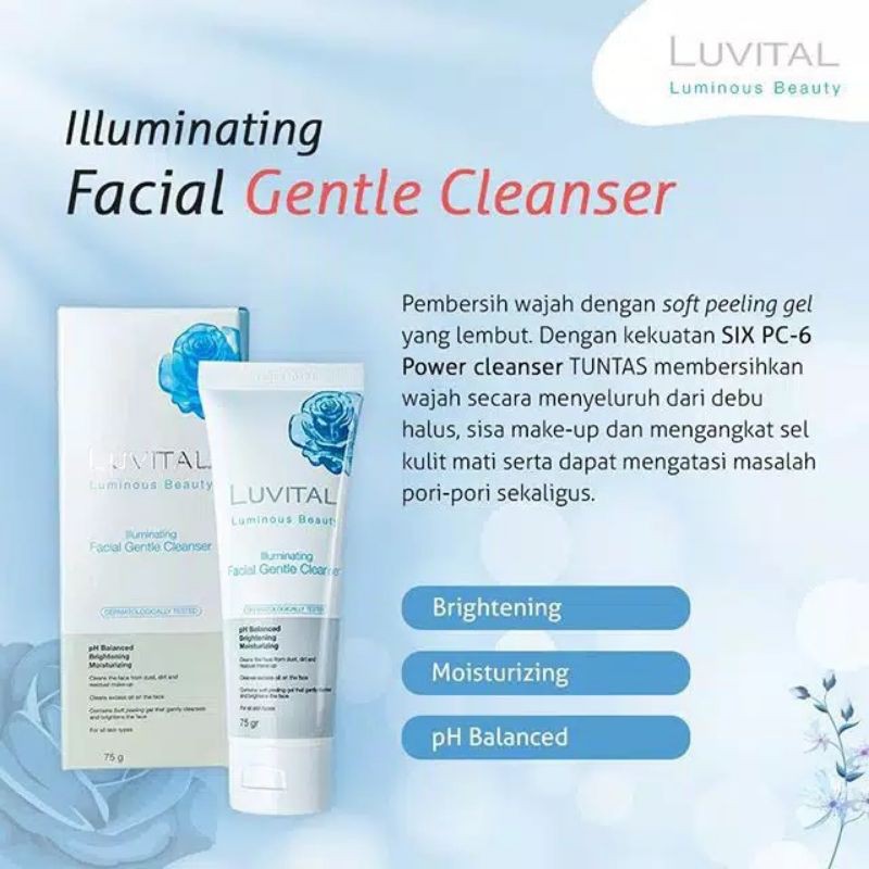 LUVITAL Facial Gentle Cleanser / Fasial Wash