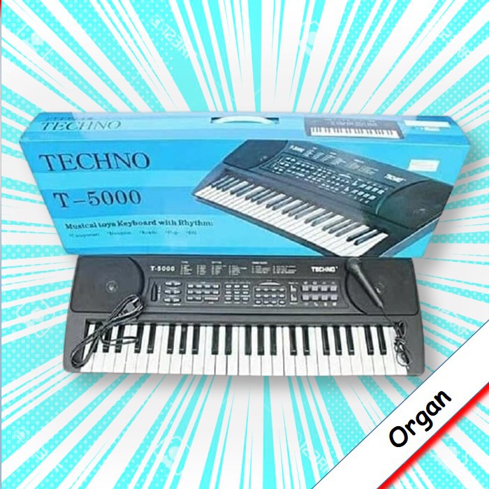 Alat Musik / Keyboard Musik / Keyboard / Piano / Keyboard Techno T-5000