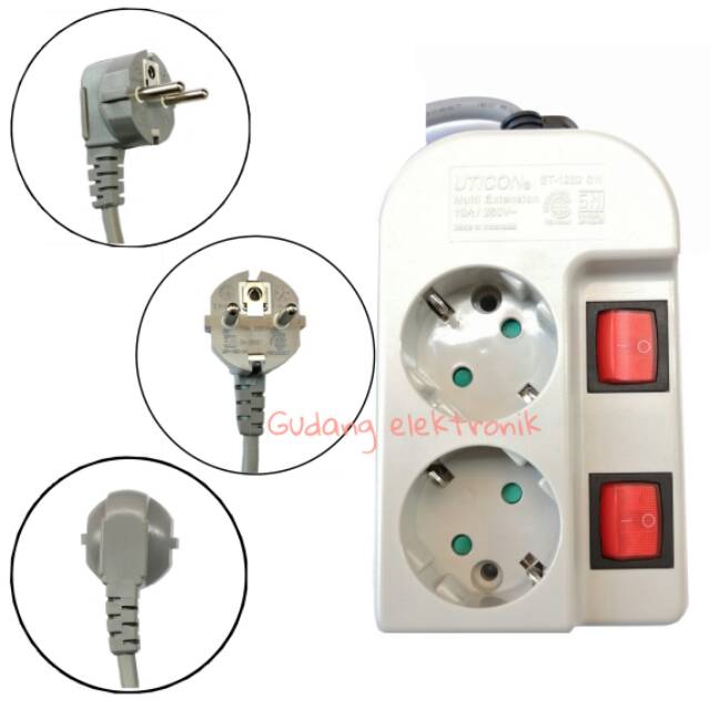 Stop kontak 2 lubang