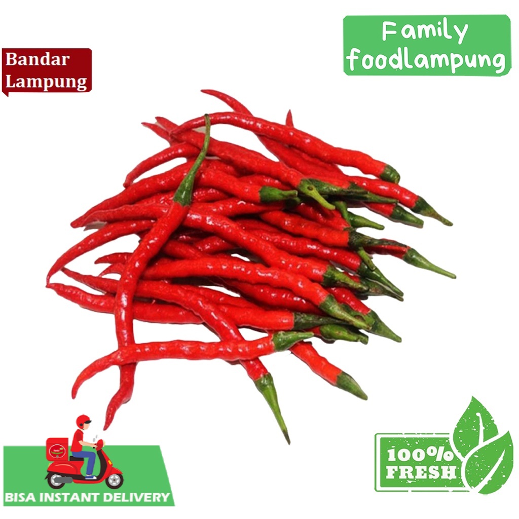 

Family Food Lampung Cabai Merah Keriting 100 gr
