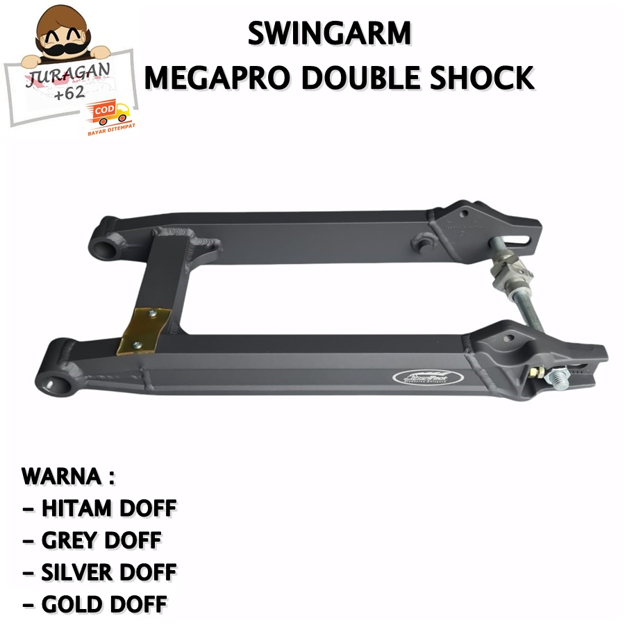 SWINGARM HONDA MEGA PRO VERZA DOUBLE SHOCK SWING ARM GL VERZA VERSA SASIS AYUN SUPERTRACK