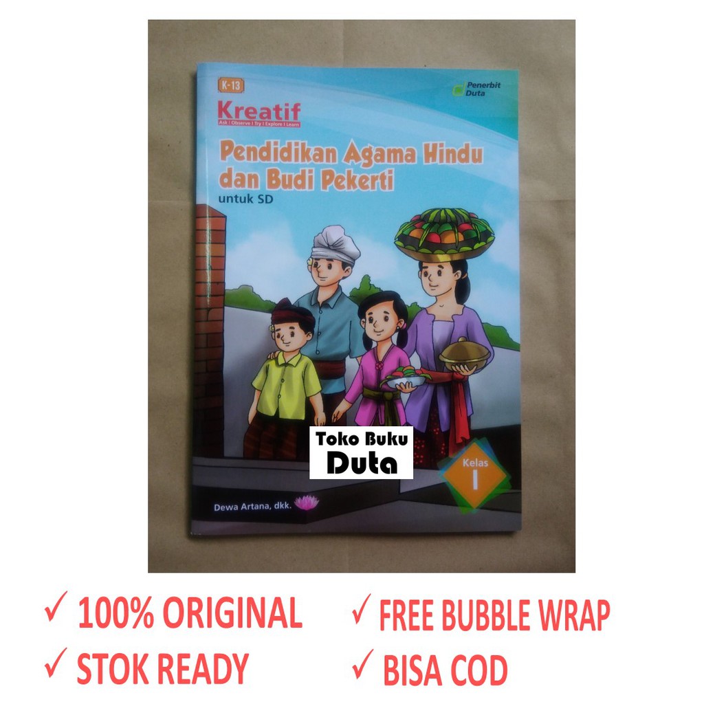 Buku Agama Hindu Kelas 1 SD Shopee Indonesia