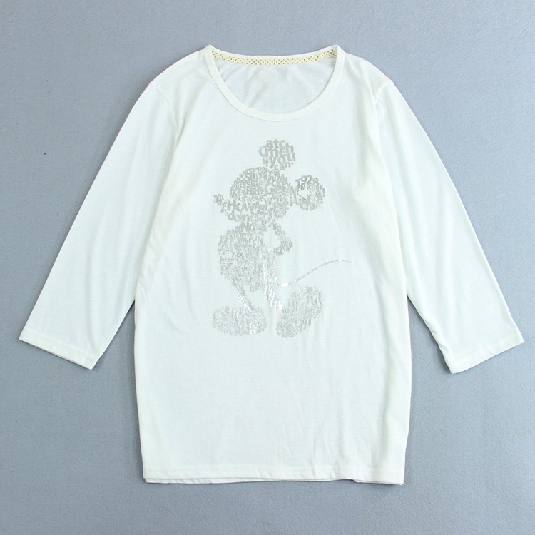 Kaos lengan panjang disney mickey wanita perempuan original