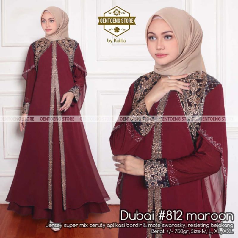 gamis abaya terbaru warna - abaya Turkey maroon,mocca,emerald