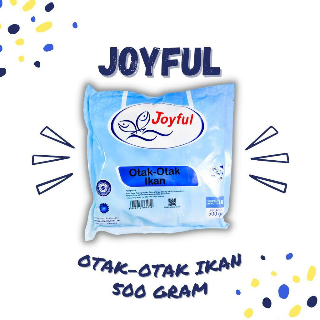 

ADDRIELLA - JOYFUL OTAK OTAK IKAN ISI 500gr | JOYFUL/FROZENFOOD/FROZENFOOD MURAH