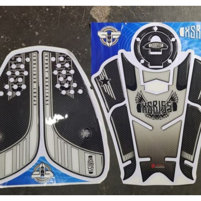 STIKER STICKER RESIN TIMBUL TANKPAD TANK PROTECTOR YAMAHA XSR 155