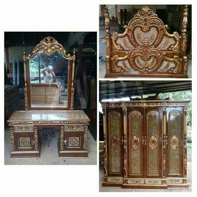Kamar set CINTA kayu jati jepara