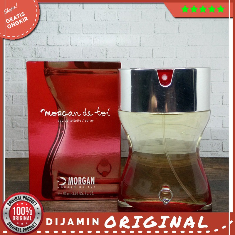 Parfum Original Morgan De Toi W Edt 90 Ml Asli Ori Wangi Enak Elegan Tahan Lama