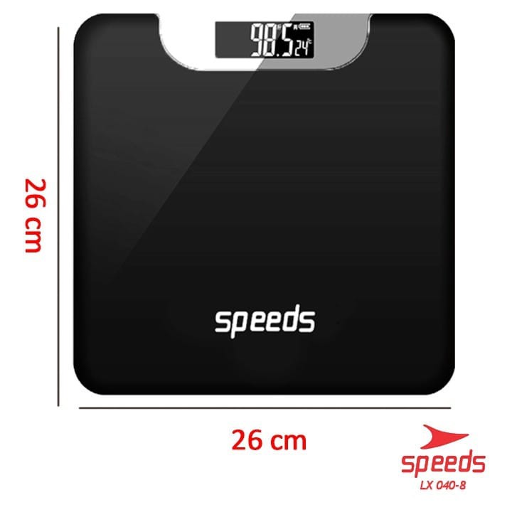 Timbangan Digital Badan Tempered Elektronik Digital Scale 180KG LY/X 040-Hitam Kecil-8