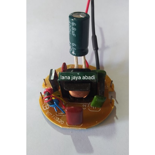 Mesin/PCB lampu CFL spiral 23watt