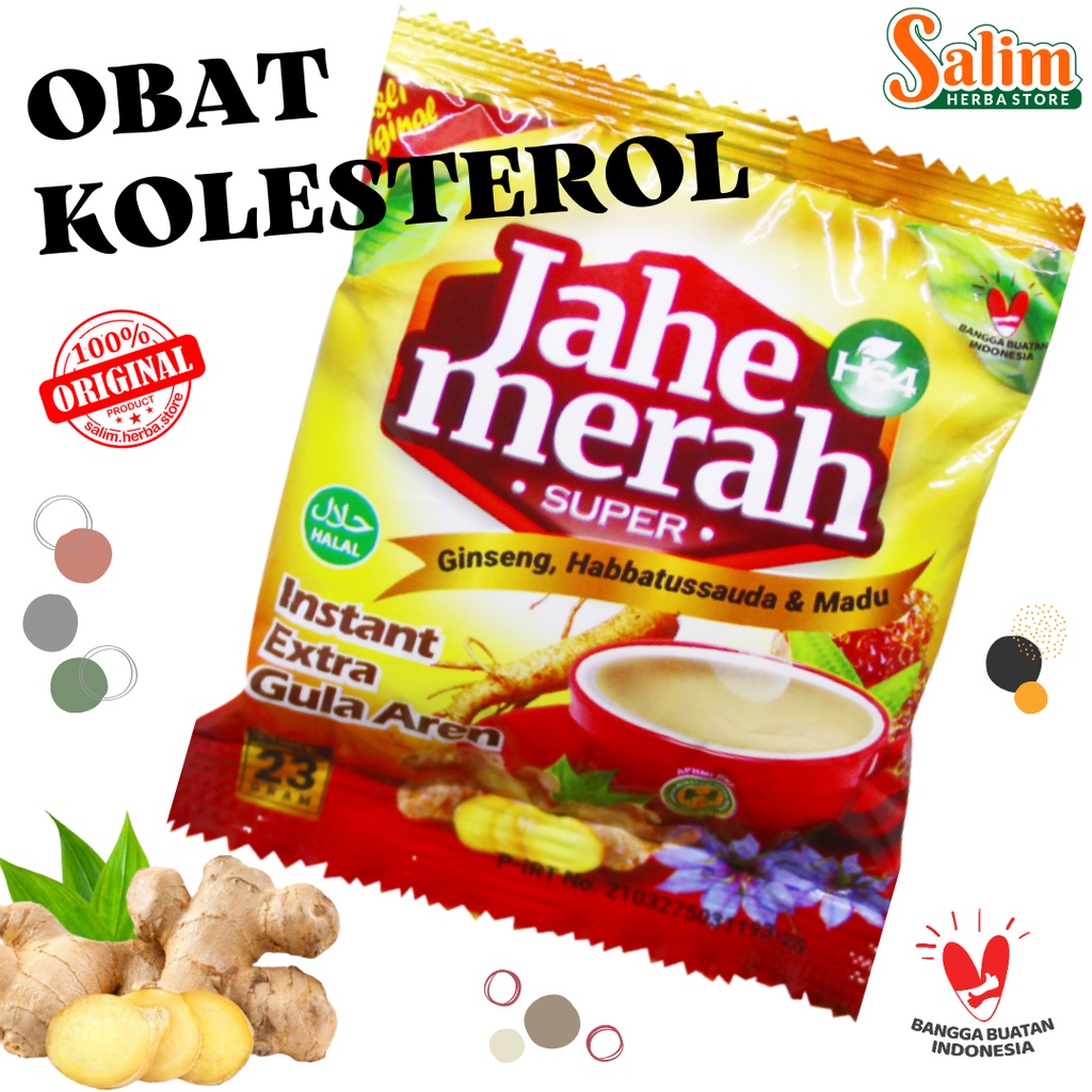 

Jahe Merah Herbal Gula aren H64 plus Habattusaudah Gingseng SACHET Pilihan Terbaik ASLI Original