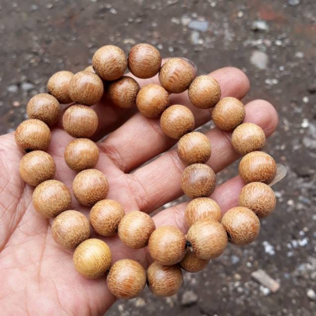 Gelang kayu ulin menang teras gemunggal 12 mm
