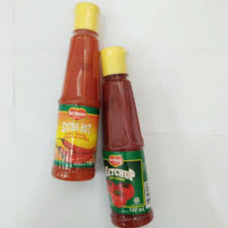 Delmonte Saus Tomat 140 ml, Delmonte Saus Extra Hot 140 ml