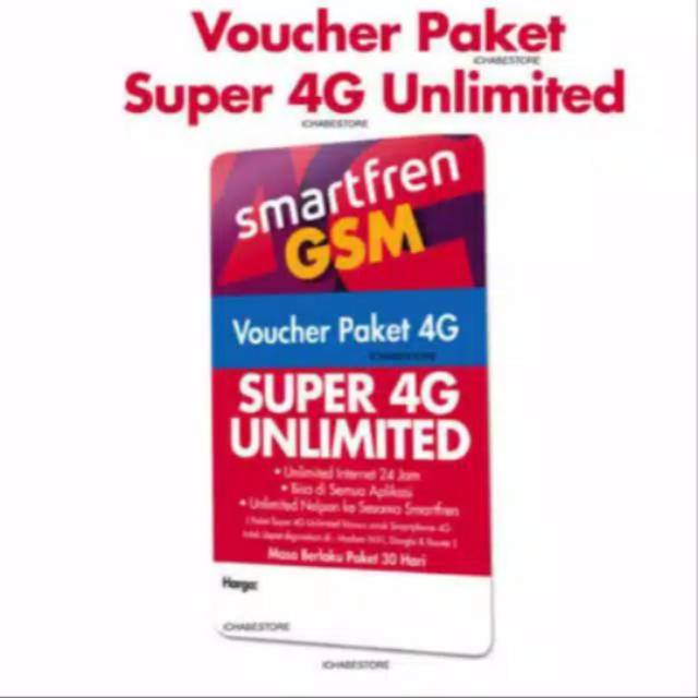 Voucher Kuota Smartfren Unlimited 1Gb/hari