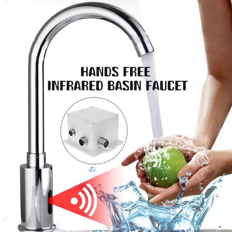 kran wastafel Automatic keran kitchen sink sensor otomatis