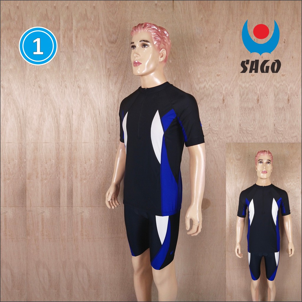 SETELAN BAJU SEPEDA SAGO, BAJU SEPEDA PRIA SAGO, JERSEY SEPEDA