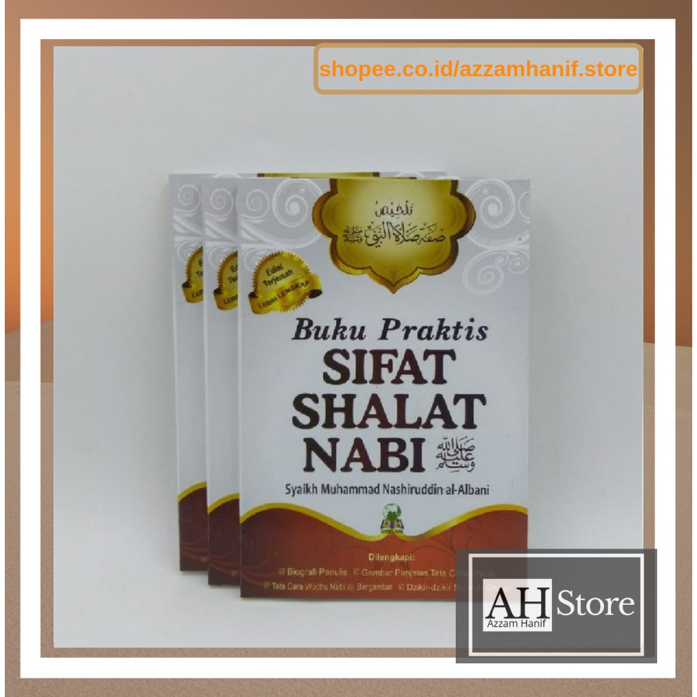 Buku Praktis Sifat Shalat Nabi - Panduan | Tatacara Shalat Nabi