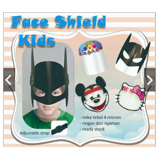 Face Shield Superhero